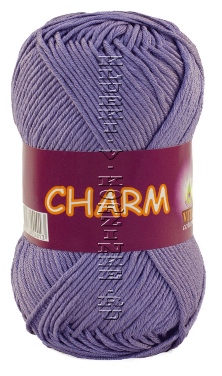 Пряжа VITA cotton &quot;CHARM&quot; - (4501 - Светло-сиреневый)