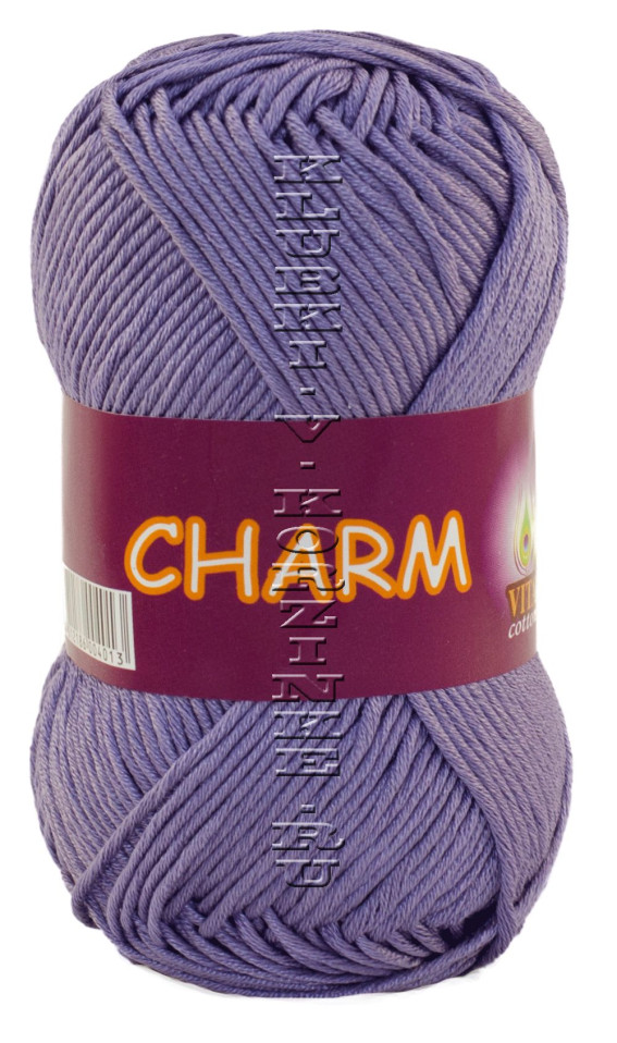 Пряжа VITA cotton &quot;CHARM&quot; - (4501 - Светло-сиреневый)