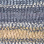 Пряжа CRAZY COLOR YarnArt - (125 - Беж, серый, голубой)