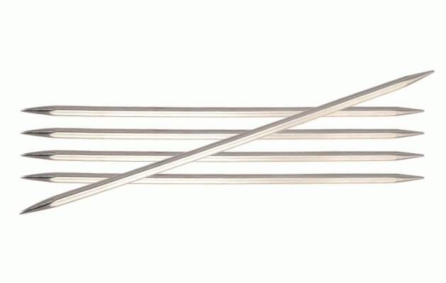 Спицы KnitPro Nova Cubics чулочные квадратные №3,5; 20 см (арт.12127)