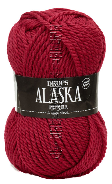 Пряжа Alaska DROPS - (11 - Красное вино)