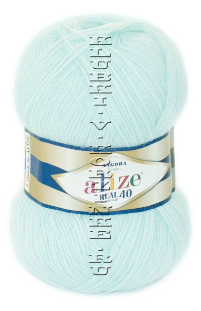 Пряжа Angora Real 40 Alize - (522 - Мята)