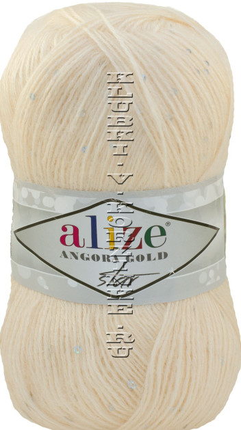 Пряжа Angora Gold Star Alize - (681 - Светлая пудра)