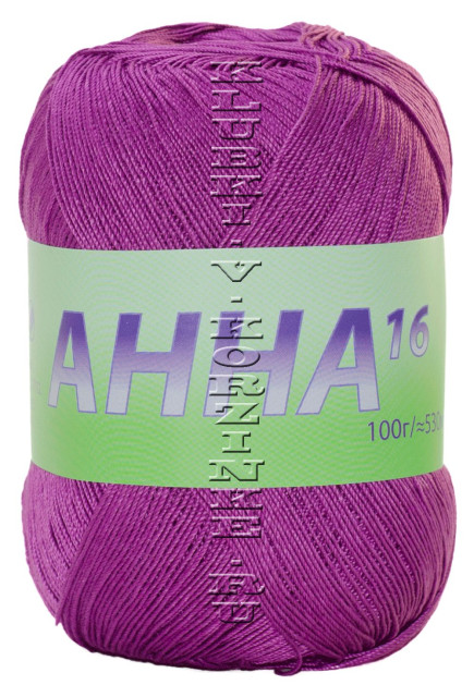 Пряжа Анна 16 Seam - (327 - Тёмно - сиреневый)