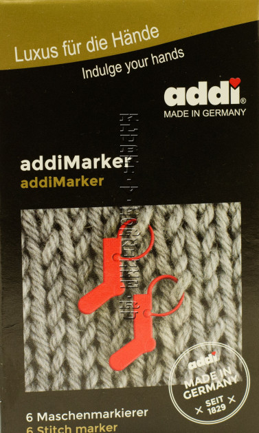 Маркеры для петель addiMarker (408 - 2) Носочек, 6 шт.