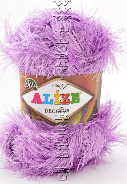 Пряжа Decofur Alize - (47 - Сирень)