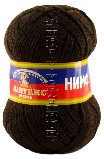 Пряжа Камтекс «Нимфа» - (063 - Шоколад)
