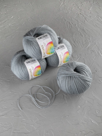 Пряжа Пехорка «Детский каприз» - (48 - Серый)