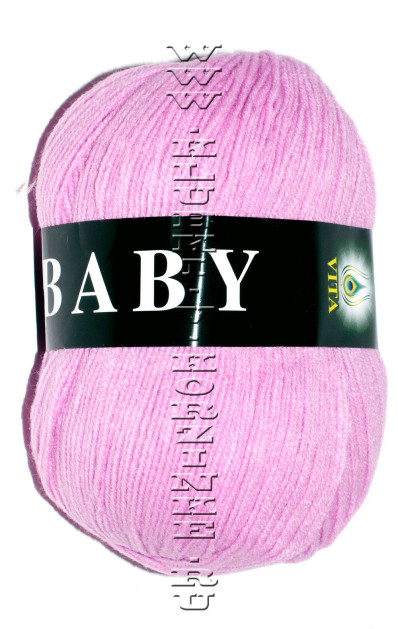 Пряжа VITA «BABY» - (2889 - Сиренево-розовый)