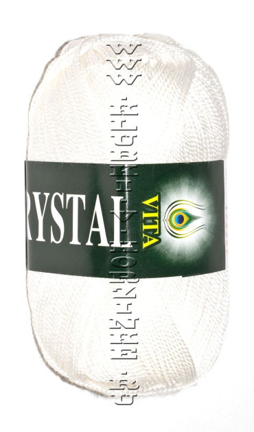 Пряжа VITA «CRYSTAL» - (5651 - Белый)