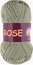 Пряжа VITA cotton "ROSE" - (3942 - Темная фисташка)