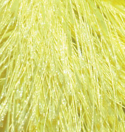 Пряжа Decofur Alize - (552 - Желтый неон)