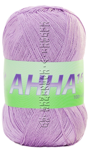 Пряжа Анна 16 Seam - (325 - Лавандовый)