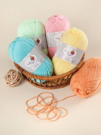 Пряжа «Алетта» набор «Пудровый микс»