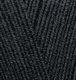 Пряжа Lanagold 800 Alize - (60 - Черный)