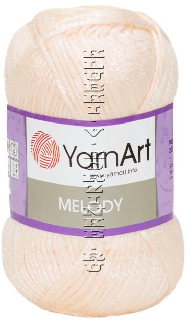 Пряжа YarnArt Melody - (896 - Персик)