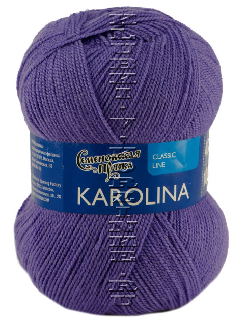 Пряжа Семеновская «Каролина» - (54027 - Колокольчик)