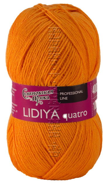 Пряжа Семеновская «Лидия ПШ кватро» - (154 - Абрикос)