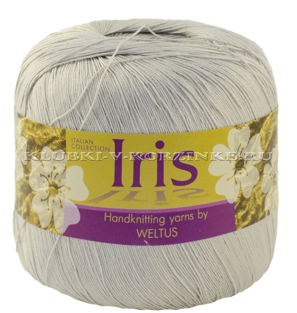 Пряжа Iris (Ирис) - (89 - Бледно-серый)