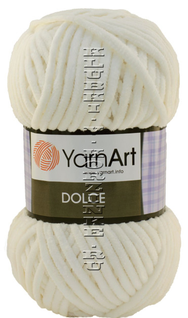 Пряжа YarnArt Dolce - (745 - Молочный)