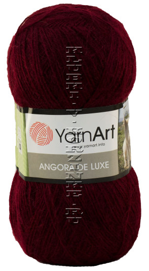 Пряжа YarnArt Angora De Luxe - (577 - Винный)