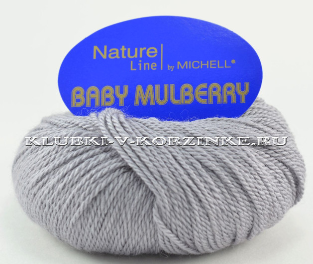 Пряжа Baby Mulberry (1060 - Серый)