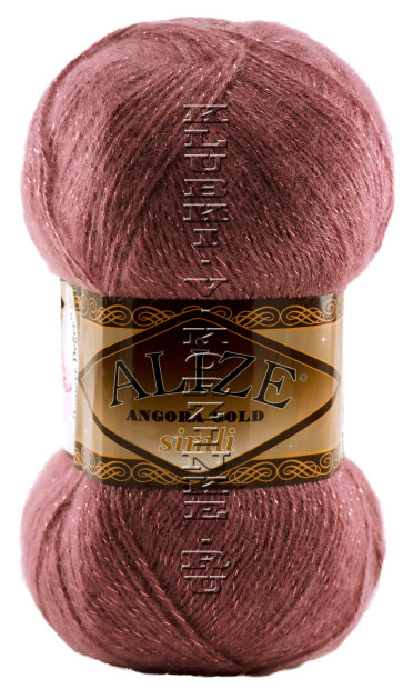 Пряжа ANGORA GOLD SIMLI Alize - (679 - Вялая роза)