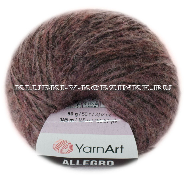 Пряжа YarnArt Allegro - (710 - Древесный меланж)
