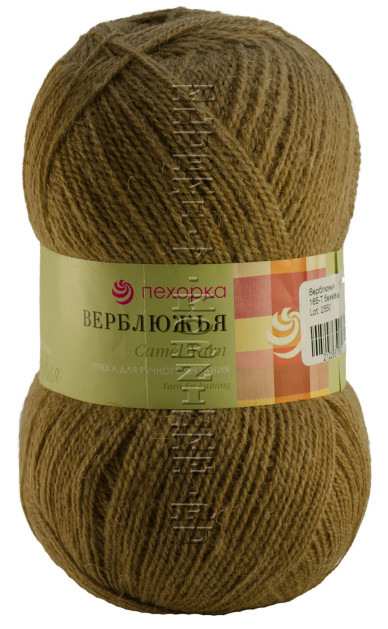 Пряжа Пехорка «Верблюжья» - (165 - Т.бежевый)