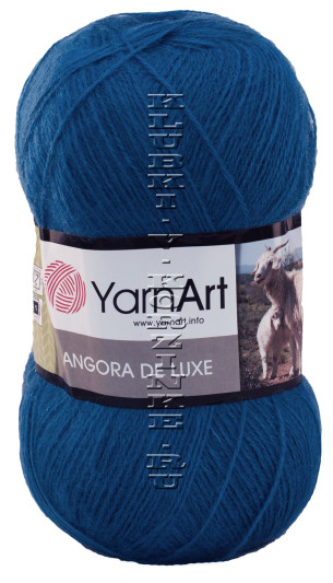 Пряжа YarnArt Angora De Luxe - (551 - Синий)