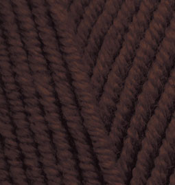 Пряжа LANAGOLD PLUS Alize - (545 - Коричневый меланж)