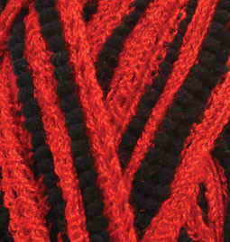 Пряжа DANTELA Alize - (56-60 - Красный-черный)