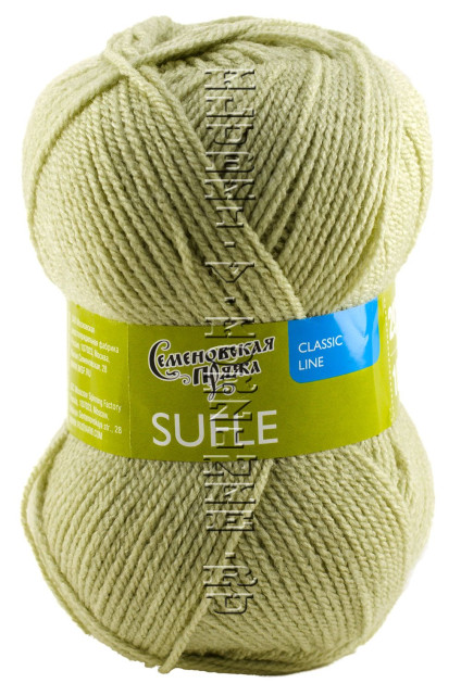 Пряжа Семеновская «Суфле» - (173 - Суровый лен)