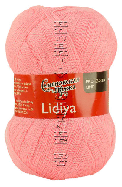 Пряжа Семеновская «Лидия ПШ» - (79 - Ярко-розовый)