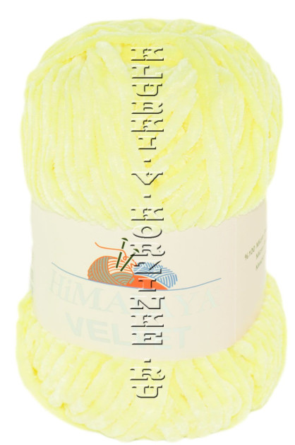 Пряжа Velvet Himalaya - (90002 - Жёлтый)