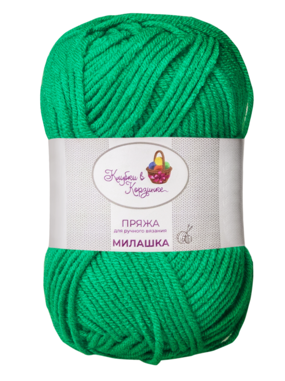 Пряжа «Милашка» - (321 - Трава)