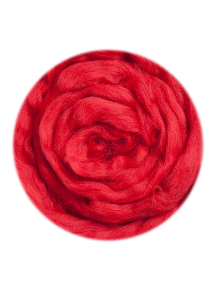 Шерсть для валяния, Камтекс (223 - Алый)