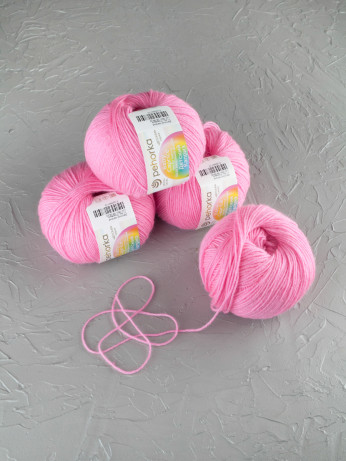 Пряжа Пехорка «Детский каприз» - (11 - Яр.розовый)