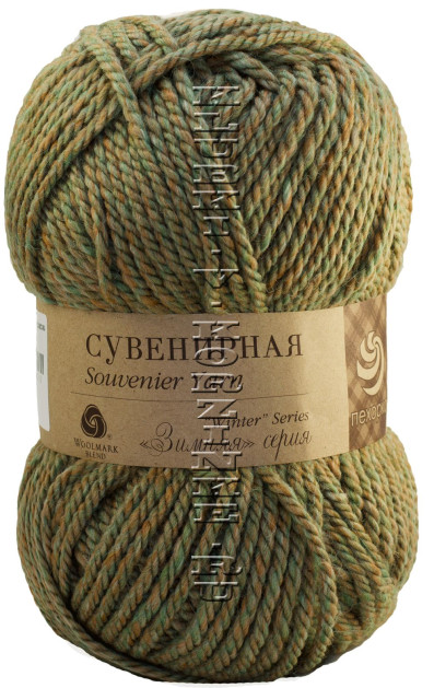 Пряжа Пехорка «Сувенирная» - (492 - Краски осени)