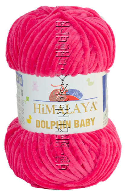 Пряжа Dolphin baby Himalaya - (80314 - Малиновый мусс)