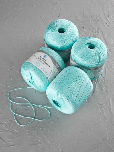 Пряжа Камтекс «Хлопок Мерсеризованный» - (025 - Мята)