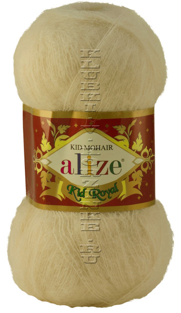 Пряжа Alize KID ROYAL 50 - (67 - Молочно-бежевый)