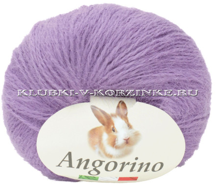 Пряжа Angorino - (123 - Орхидея)