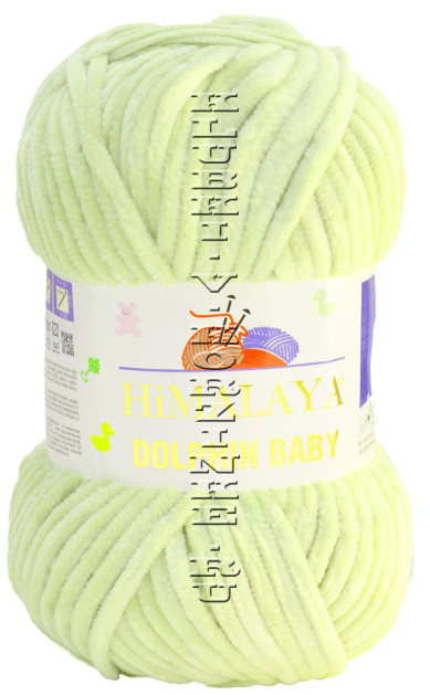 Пряжа Dolphin baby Himalaya - (80359 - Нежная фисташка)