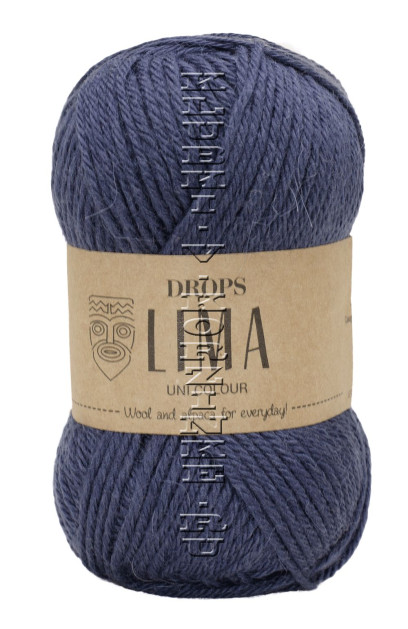 Пряжа Lima DROPS - (4305 - Синий)