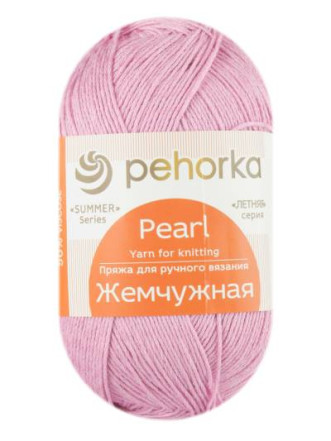 Пряжа Пехорка «Жемчужная» - (20 - Розовый)