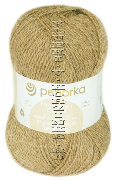 Пряжа Пехорка "Монгольский верблюд" - (412 - Верблюжий)