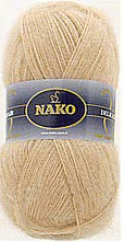 Пряжа Mohair Delicate Nako - (6104 - Св.кофе с молоком)