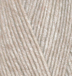 Пряжа Lanagold 800 Alize - (152 - Бежевый меланж)