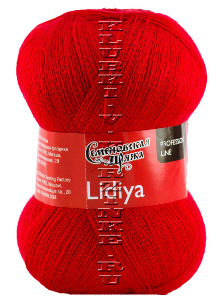 Пряжа Семеновская «Лидия ПШ» - (171 - Гвоздика)